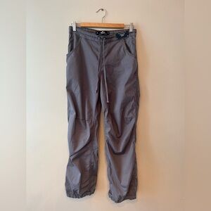 Hollister Charcoal Parachute Baggy Pants